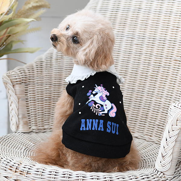 ANNA SUI（アナ スイ）ユニコーン襟付きプルオーバー