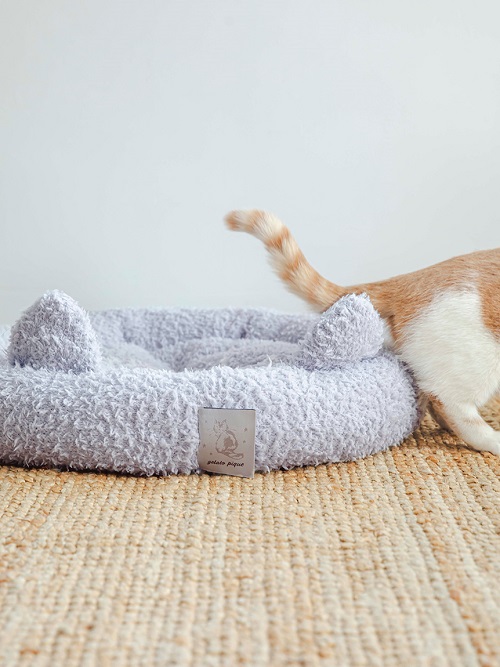 gelato pique（ジェラートピケ）【CAT&DOG】【販路限定商品】ジェラートフェザーベッド｜全2色