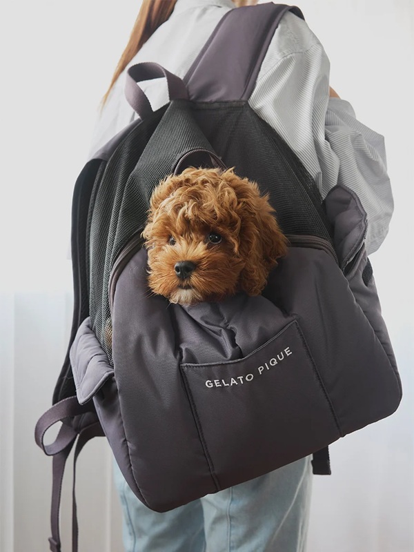 gelato pique（ジェラートピケ）【CAT&DOG】【販路限定商品】リュックキャリー