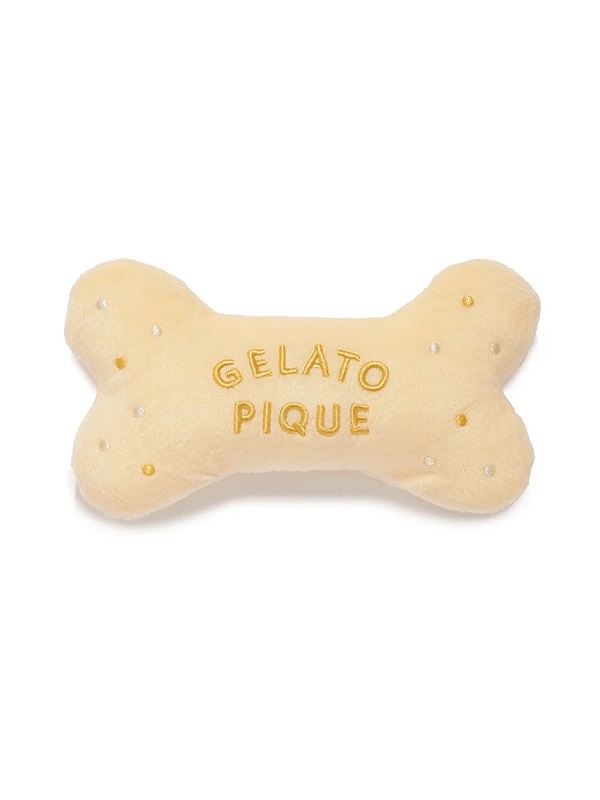 gelato pique（ジェラートピケ）【CAT&DOG】【販路限定商品】ボーン型トイ｜全2色