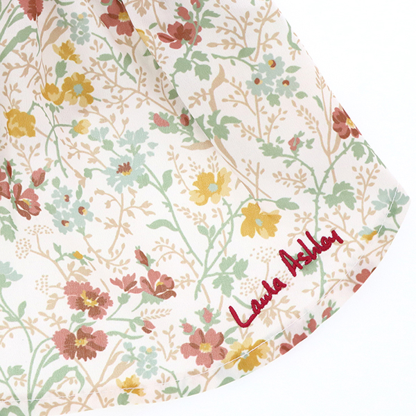 LAURA ASHLEY（ローラアシュレイ）ダブル襟ワンピース